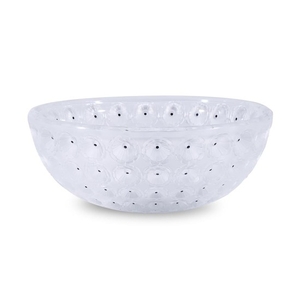 A Lalique Nemours Bowl France, 20th century Frosted glass,...