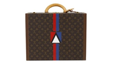 A Louis Vuitton monogrammed canvas 'Super President' special order briefcase