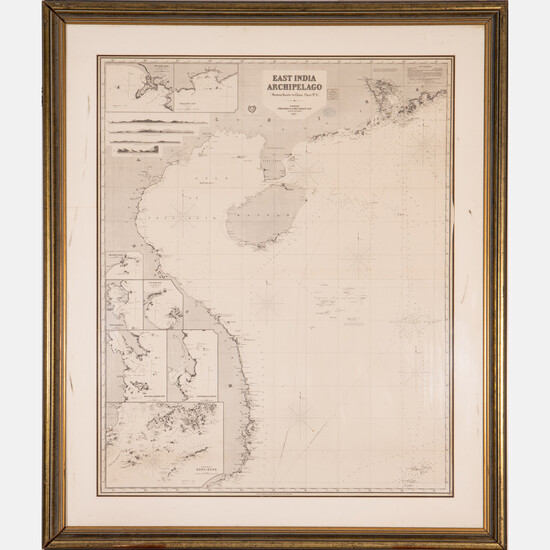 A Map of East India Archipelago Chart No. 5, 1871