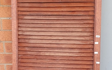 A WOODEN PANEL