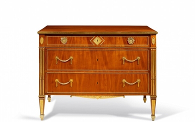 A chest of drawers by David Roentgen