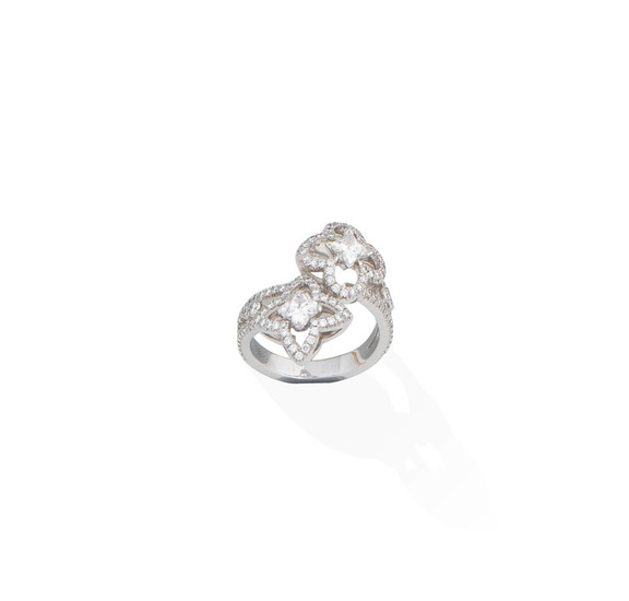 A diamond 'Les Ardentes You & Me' ring,, by Louis Vuitton