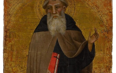 A male saint, possibly Saint Anthony Abbot , Cenni di Francesco di Ser Cenni