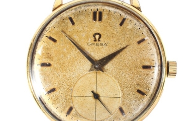 A vintage Omega oversized gents wristwatch, re 2391/2, caliber 265