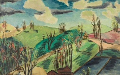 ADELAIDE LAWSON (GAYLOR) (1889-1986) Untitled (Rural