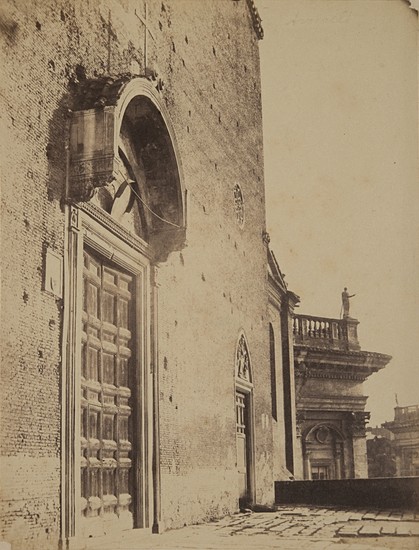 ADRIANO DE BONIS SANTA MARIA IN ARACOELI 1860 CIRCA