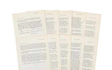 ARCHIVE OF NATHANIEL BRANDEN'S RETAINED CORRESPONDENCE TO NOVELIST AYN RAND....