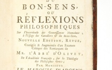 ARGENS, Jean-Baptiste de Boyer, marquis d'