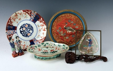 ASSORTED ASIAN DECORATIVE OBJECTS