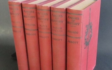 Abbott, Queens and Heroines, Complete 5vol. 1902 ill.