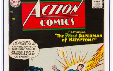 Action Comics #223 (DC, 1956) CGC VG/FN 5.0 Off-white...