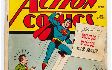 Action Comics #83 (DC, 1945) Condition: GD. First appearances...