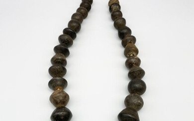 African Mali Dogon Clay Beaded Necklace