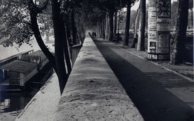 Albert Monier (1915-1998) - Paris - Quai des Tuileries