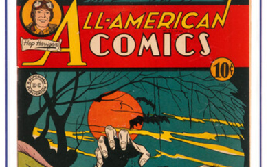 All-American Comics #61 (DC, 1944) CGC FN- 5.5 Off-white...