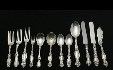Alvin and International Sterling Silver Flatware.