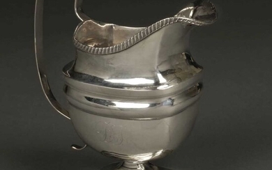 American Silver. Milk jug by John Owen, Philadelphia circa 1805