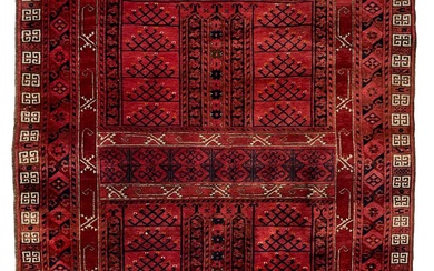 An Afghan Ensi rug, circa 1920.