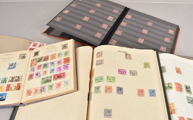 An album containing the Westminster Penny Red Plate Collection