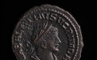 Ancient Roman Bronze Antoninianus of Vabalathus and Aurelian (No Reserve Price)