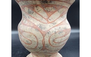 Ancient Thai Ban Chiang Bichrome Jar 200-300 BCE