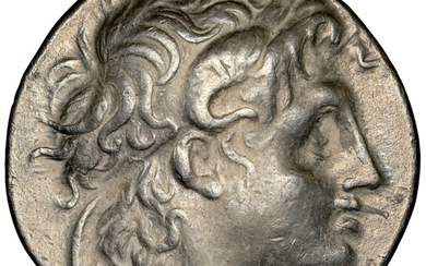 Ancients: , THRACIAN KINGDOM. Lysimachus (305-281 BC). AR tetradrachm (29mm, 16.87 gm, 1h). NGC Choice VF 5/5 - 3/5....