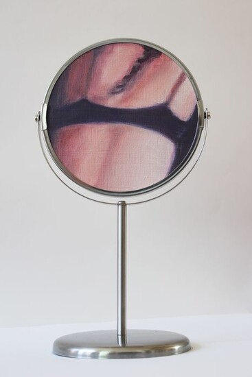 Andrea Radai - Painting, Table mirror - Series ‘Mirror mirror'