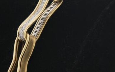 Angela Cummings 18K Yellow Gold Diamond Bracelet