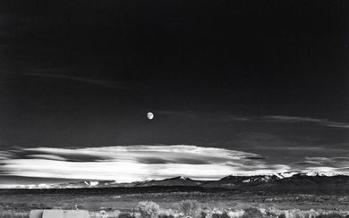 Ansel Adams 1902-1984 American Moonrise Photograph
