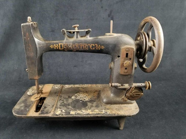 Antique Domestic C Late 1800s Sewing Machine