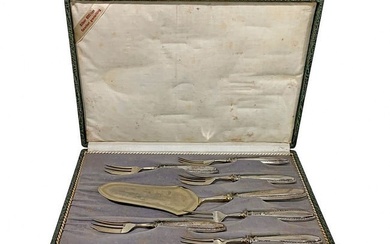 Antique German 800 Silver Set in a Box