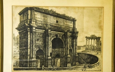 Antique Giovanni Battista Piranesi Etching