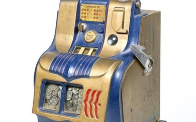 Antique Mills Industries 5 Cent Slot Machine
