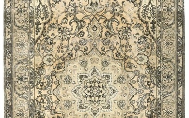 Antique Muted Floral Rare 64X96 Distressed Vintage Oriental Rug Room Carpet