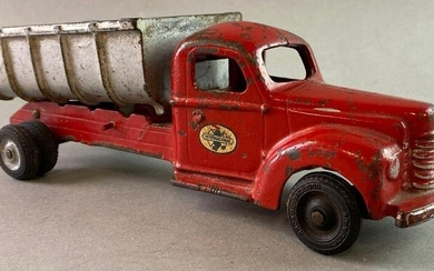 Arcade Antique Cast Iron International Dump Truck