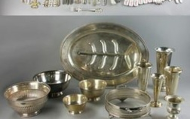 Assorted Silver and Silverplate Items