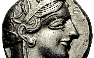 Attica, Athens. AR Tetradrachm,449-404 BC, circa 440s-430s