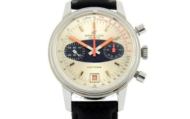 BREITLING - a Datora chronograph wrist watch. Stainless steel case. Case width 38mm. Reference 2031