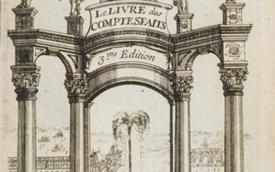 Barrême (François) Le Livre des Comptes Faits, third edition, Paris, 1673.