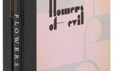 Baudelaire's Flowers of Evil w/slipcase 1931