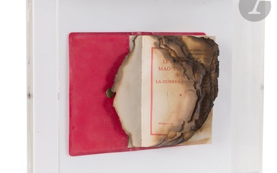 Bernard AUBERTIN (1934-2015) Le Livre rouge Livre... - Lot 5 - Ader