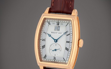 Breguet Heritage, Reference 5480 | A pink gold wristwatch with...