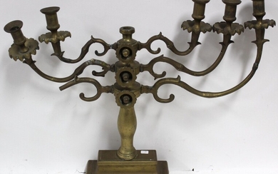 Bronze 19th C. Candelabra (As-Is)