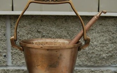 Bronze Bucket & Sprinkler Set + (#1051) Aspergil + + +