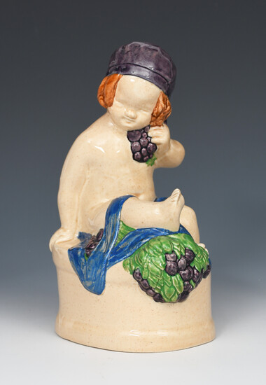 'Buster Girl' M49 an Ashtead Pottery figure designed by Phoebe Stabler