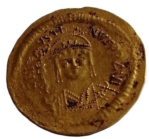 Byzantine Empire - AV Solidus, Justin II (AD 565-578). Constantinopolis- Gold