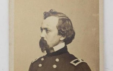 CDV of Civil War General Charles P. Stone