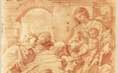 CIRCLE OF CARLO MARATTI (Camerano, 1625 - Rome, 1713) Adoration...