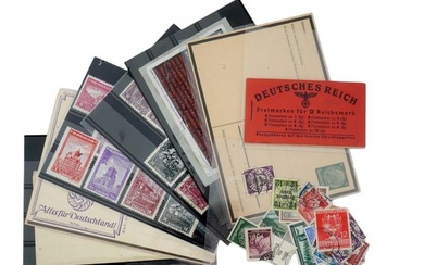 COLLECTION OF GERMAN THIRD REICH PERIOD STAMPS