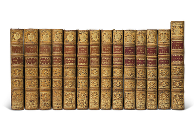 [COOK, James (1728-1779)] -- HAWKESWORTH, John (1715-1773). Relation des voyages entrepris pas ordre de Sa Majesté britannique,... pour faire des découvertes dans l'Hémisphère Méridional... Paris : Saillant et Nyon, Panckoucke, 1774. 4 volumes. --...